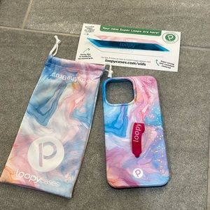 Loopy cotton candy swirl iPhone 14 Pro Max
